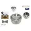 Ashtray Confortime Steel 12 x 5 cm (24 Units)