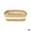 Storage Box Privilege wicker Squared 22 x 22 x 8 cm (12 Units)