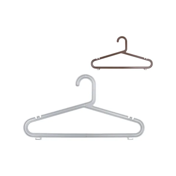 Hangers Dem Meng Plastic 8 Pieces (12 Units)