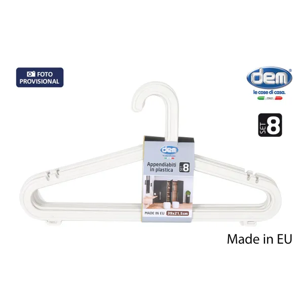 Pakabos Dem Meng Plastmasinis 8 Dalys (12 vnt.)