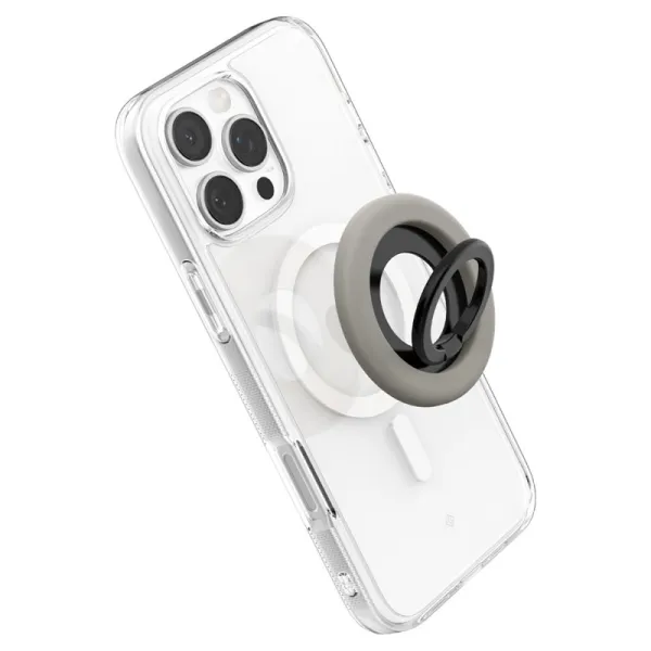 Spigen Nano Pop MagSafe Phone Ring - Finger holder with stand function (Truffle Grey)
