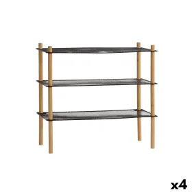 Lentyna MobleKit Metalinis Bambukas 63 x 26 x 57 cm (4 vnt.)