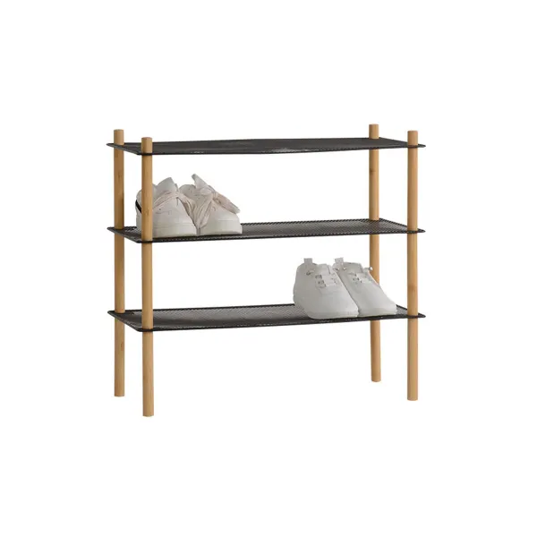 Полка MobleKit Металл Бамбук 63 x 26 x 57 cm (4 штук)