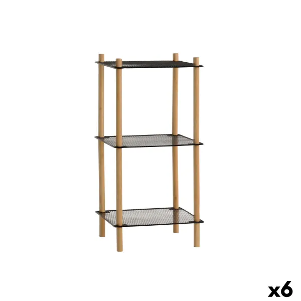 Lentyna MobleKit Metalinis Bambukas 35 x 30 x 71 cm (6 vnt.)