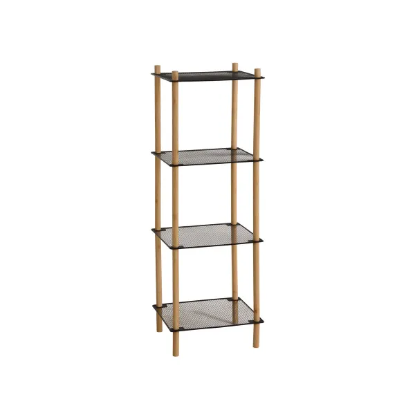 Lentyna MobleKit Metalinis Bambukas 35 x 30 x 100 cm (4 vnt.)