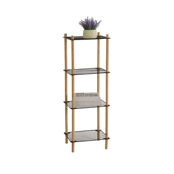 Lentyna MobleKit Metalinis Bambukas 35 x 30 x 100 cm (4 vnt.)