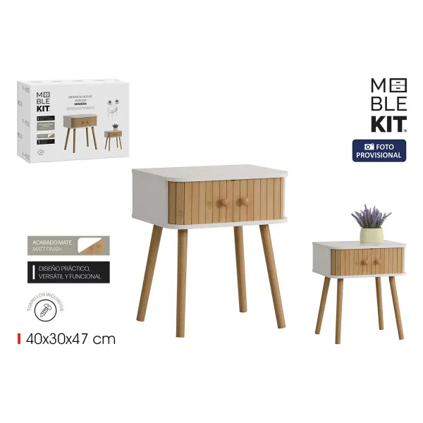 Küljelaud MobleKit 40 x 30 x 47 cm (4 Ühikut)