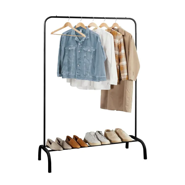 Coat rack MobleKit Black 18 mm 104 x 41 x 152 cm (6 Units)