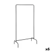 Вешалка MobleKit Чёрный 16 mm 80 x 40 x 160 cm (6 штук)