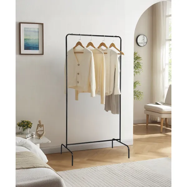 Coat rack MobleKit Black 16 mm 80 x 40 x 160 cm (6 Units)