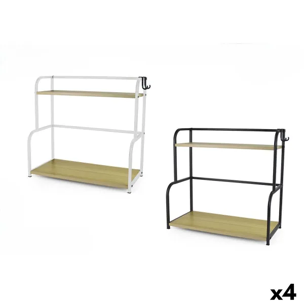 Hyllyt Confortime Puu Metalli 44,5 x 20 x 41,5 cm (4 osaa)