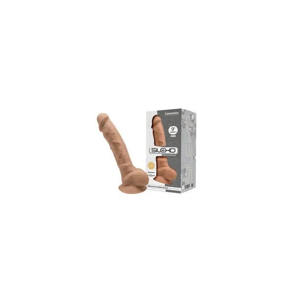 Realistic Dildo Silexd Caramel Beige