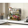 Shelves Confortime Wood Metal 44,5 x 20 x 41,5 cm (4 Units)