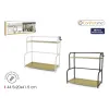 Lentyna Confortime Medžio Metalinis 44,5 x 20 x 41,5 cm (4 vnt.)