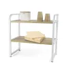 Shelves Confortime Wood Metal 40 x 20 x 38,5 cm (4 Units)