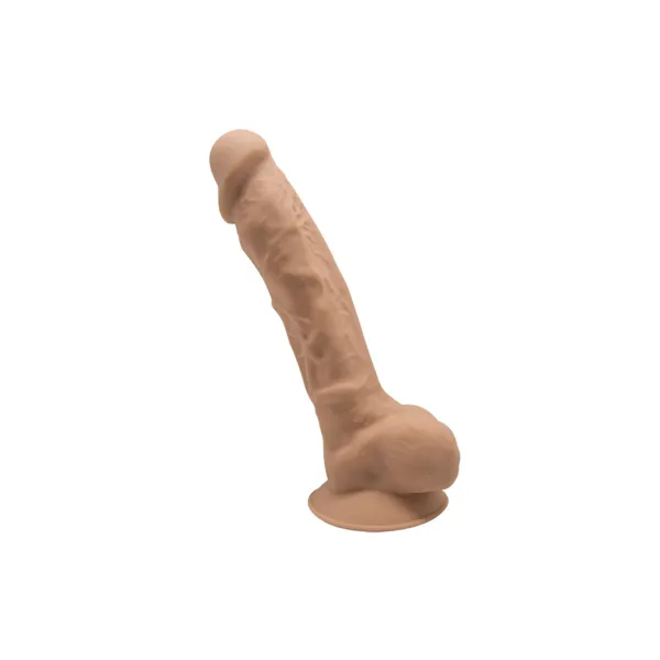 Realistic Dildo Silexd Caramel Beige