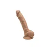 Realistic Dildo Silexd Caramel Beige