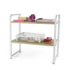Shelves Confortime Wood Metal 40 x 20 x 38,5 cm (4 Units)