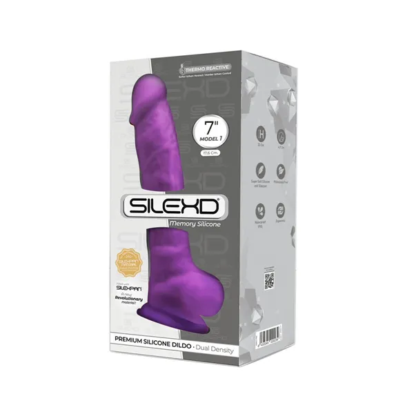 Realistic Dildo Silexd Purple