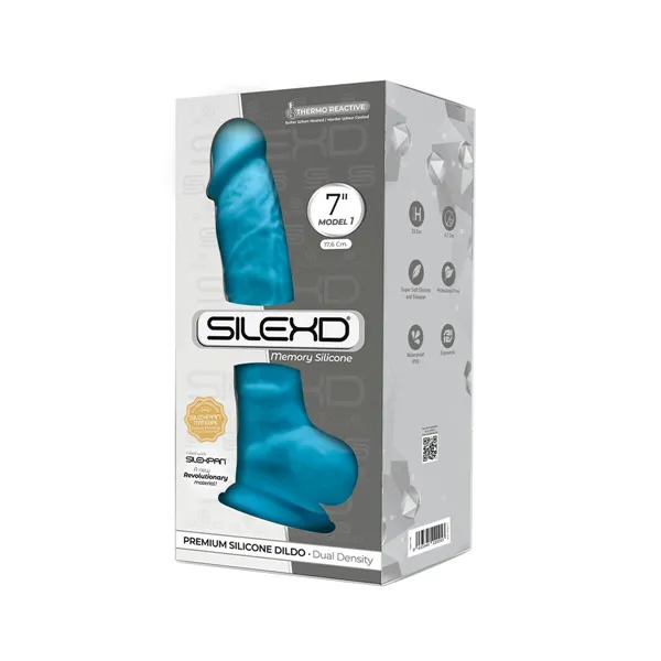 Realistic Dildo Silexd Blue