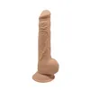 Realistic Dildo Silexd Caramel Beige