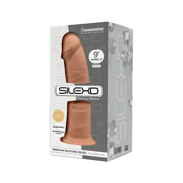 Realistic Dildo Silexd Caramel Beige