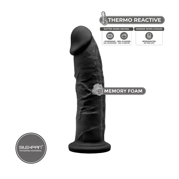 Realistic Dildo Silexd Black