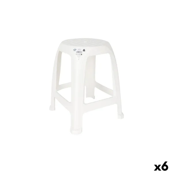 Taburetė Dem Plastmasinis 33,5 x 37,5 x 45,5 cm (6 vnt.)