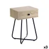 Вспомогательный стол MobleKit Коричневый Чёрный 40 x 34 x 60 cm (3 штук)