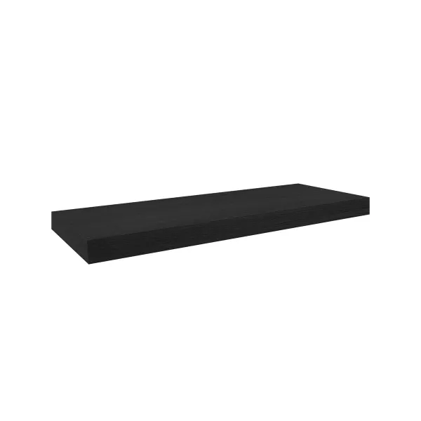 Shelve MobleKit Black Wood 60 x 23,5 x 3,8 cm (6 Units)