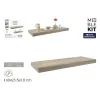 Shelve MobleKit Oak Wood 60 x 23,5 x 3,8 cm (6 Units)