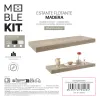 Shelve MobleKit Oak Wood 60 x 23,5 x 3,8 cm (6 Units)