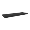Hyllyt MobleKit Musta Puu 80 x 23,5 x 3,8 cm (6 osaa)