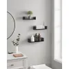 Lentynos MobleKit Juoda 3 Dalys (6 vnt.)