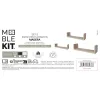 Planken MobleKit Melns 3 Daudzums (6 gb.)