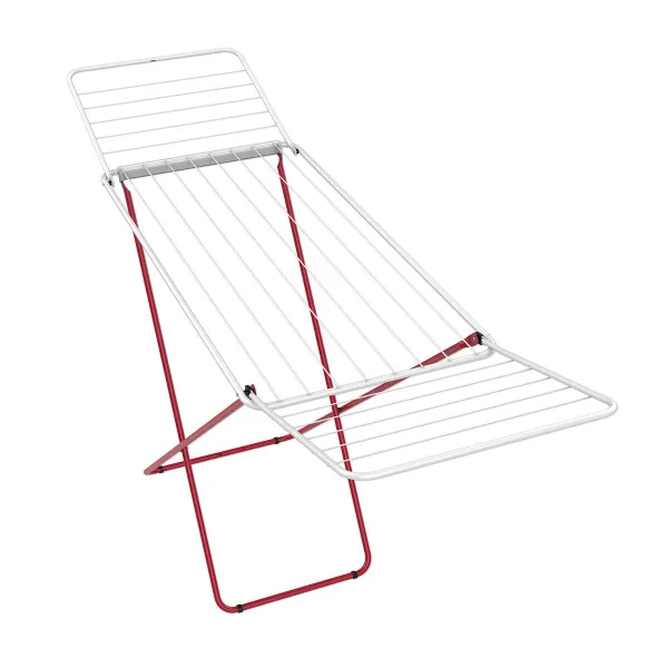 Pyykkinaru Confortime Lotus Valkoinen Punainen Metalli 180 x 55 x 109 cm (6 osaa)