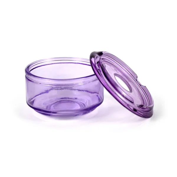 Tuhka-astia Confortime Lasi 11,4 x 11,4 x 7,4 cm (24 osaa)
