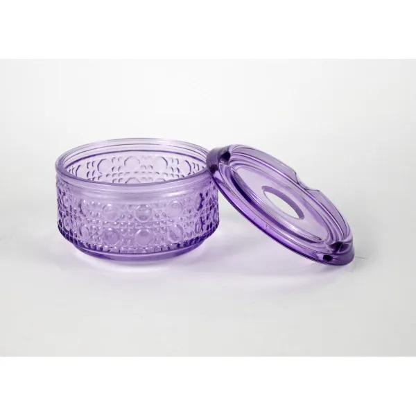 Tuhka-astia Confortime Lasi 11,4 x 11,4 x 7,4 cm (24 osaa)