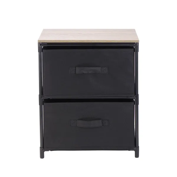 Komoda Confortime Ruda Juoda 40 x 30 x 47,5 cm (6 vnt.)