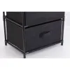 Chest of drawers Confortime Brown Black 40 x 30 x 69 cm (6 Units)
