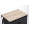 Chest of drawers Confortime Brown Black 40 x 30 x 69 cm (6 Units)