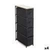 Тумба с ящиками Confortime Коричневый Чёрный 47 x 20 x 90 cm (4 штук)