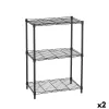 Shelves MobleKit Black Metal 56 x 35 x 82 cm (2 Units)