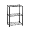 Hyllyt MobleKit Musta Metalli 56 x 35 x 82 cm (2 osaa)