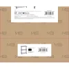 Shelves MobleKit Black Metal 56 x 35 x 82 cm (2 Units)