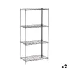 Hyllyt MobleKit Musta Metalli 56 x 35 x 120 cm (2 osaa)