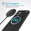 Speck Presidio2 Grip Magnet - Samsung Galaxy S25+ / 24+ MagSafe Case (Black/Slate Gray/White)