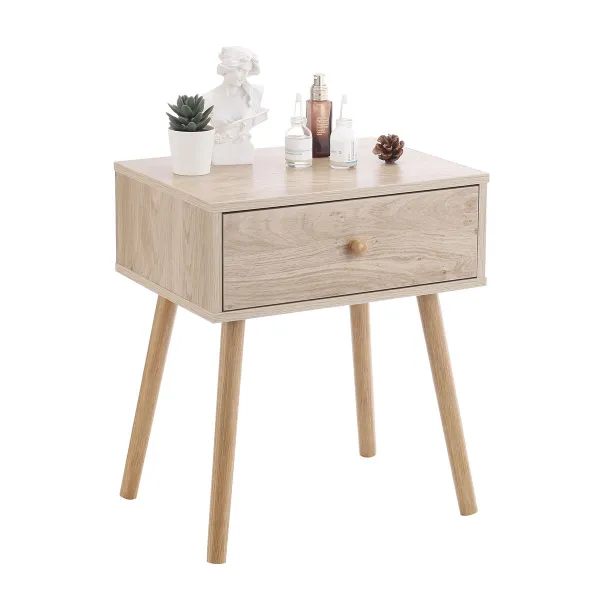 Ночной столик MobleKit Коричневый 40 x 30 x 47 cm Деревянный MDF (4 штук)