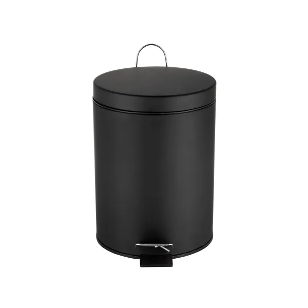 Мусорное ведро с педалью Confortime Чёрный 5 L (6 штук)