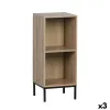 Полка MobleKit Коричневый Чёрный Металл Деревянный MDF 30 x 29 x 72 cm (3 штук)